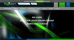 Desktop Screenshot of maxearn.de